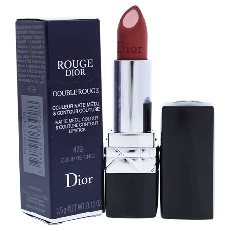 rouge dior double rouge n.429 coup de chic|reviews of 429 Coup De Chic, a Dior Rouge Dior Double Rouge .